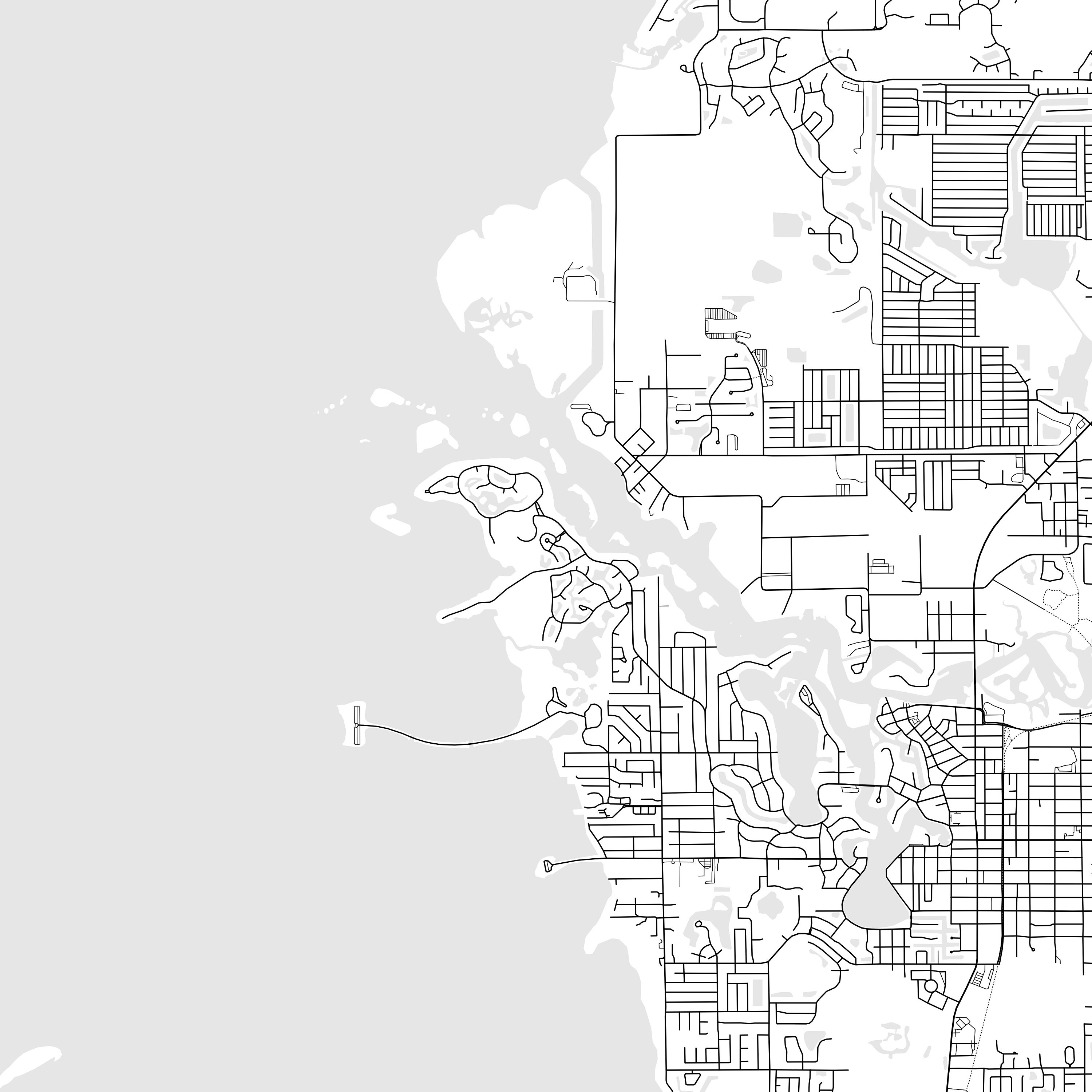 Tarpon Springs Map Print, Tarpon Springs Map Poster Wall Art, Fl City ...