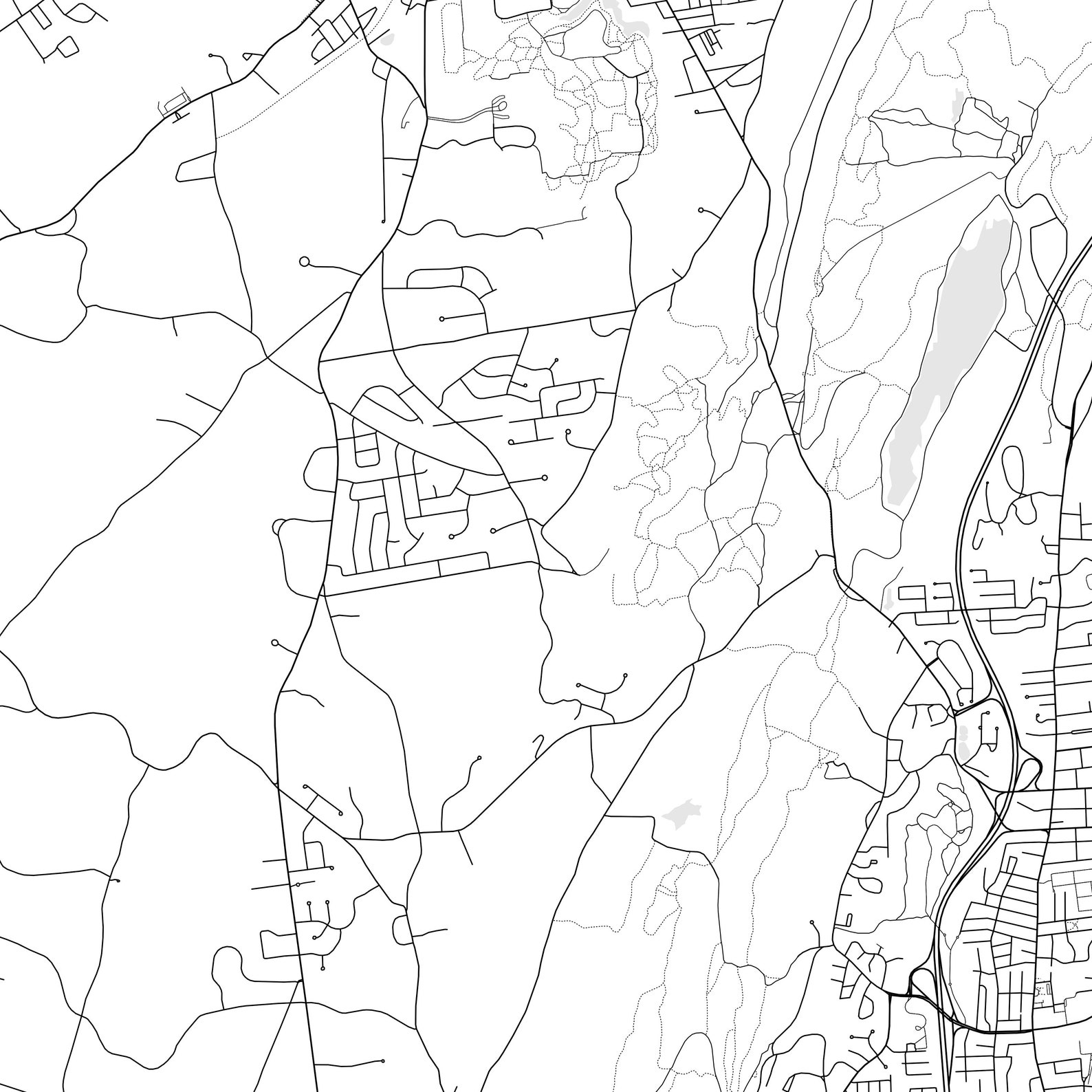 Holyoke Map Print Holyoke Map Poster Wall Art Ma City Map Etsy