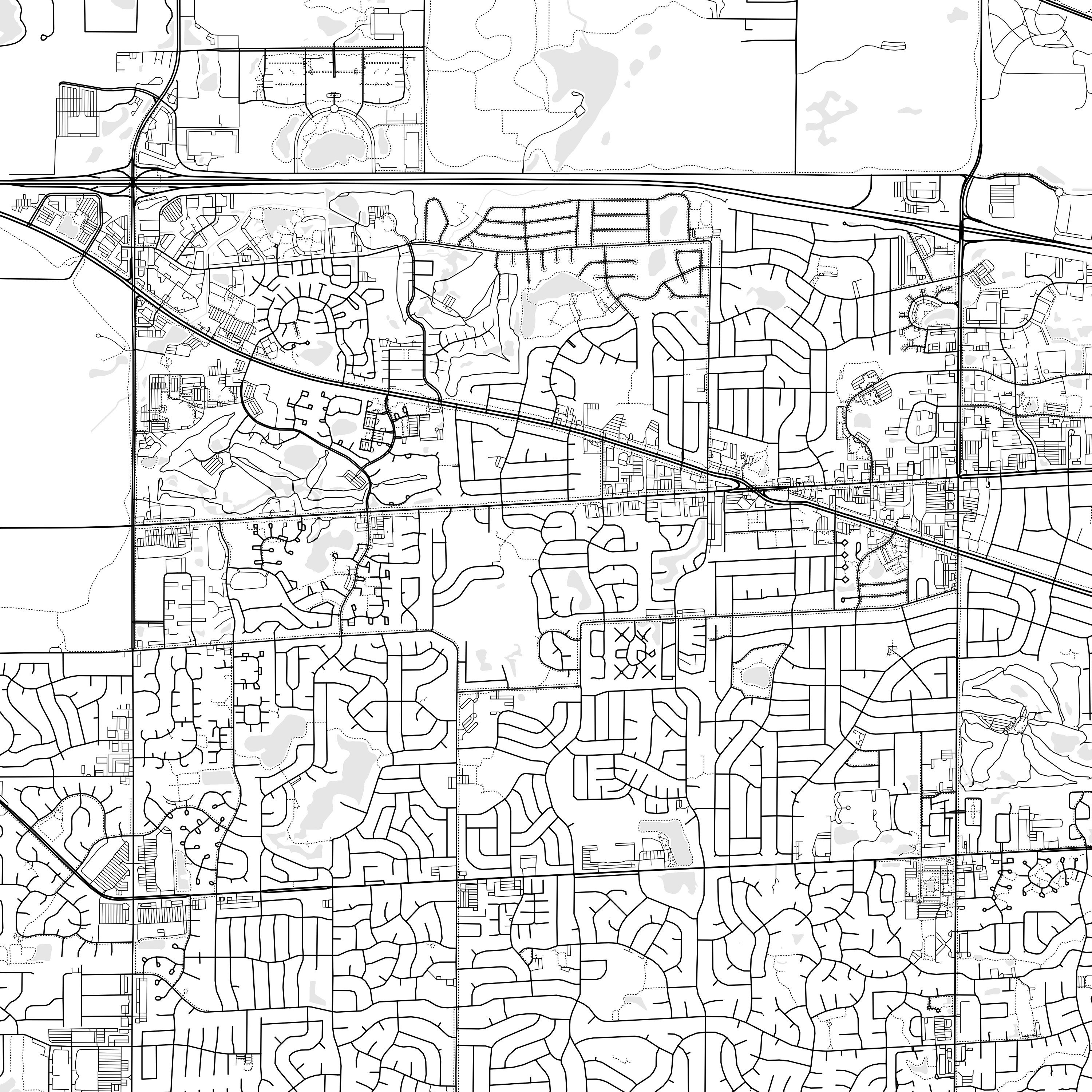 Schaumburg Map Print Schaumburg Map Poster Wall Art Il City - Etsy