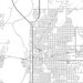 Terre Haute Map Print, Terre Haute Map Poster Wall Art, in City Map ...