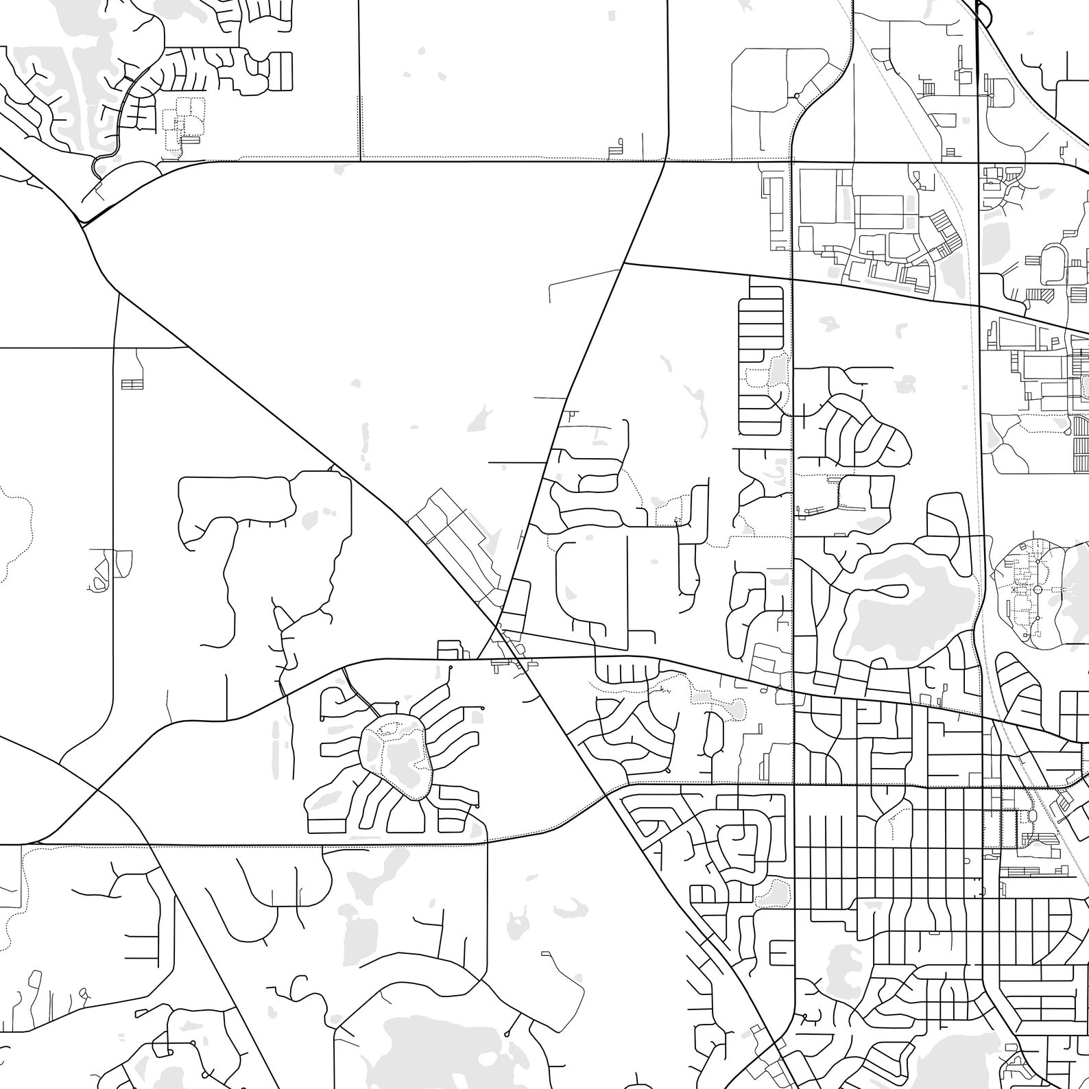 Mundelein Map Print, Mundelein Map Poster Wall Art, Il City Map