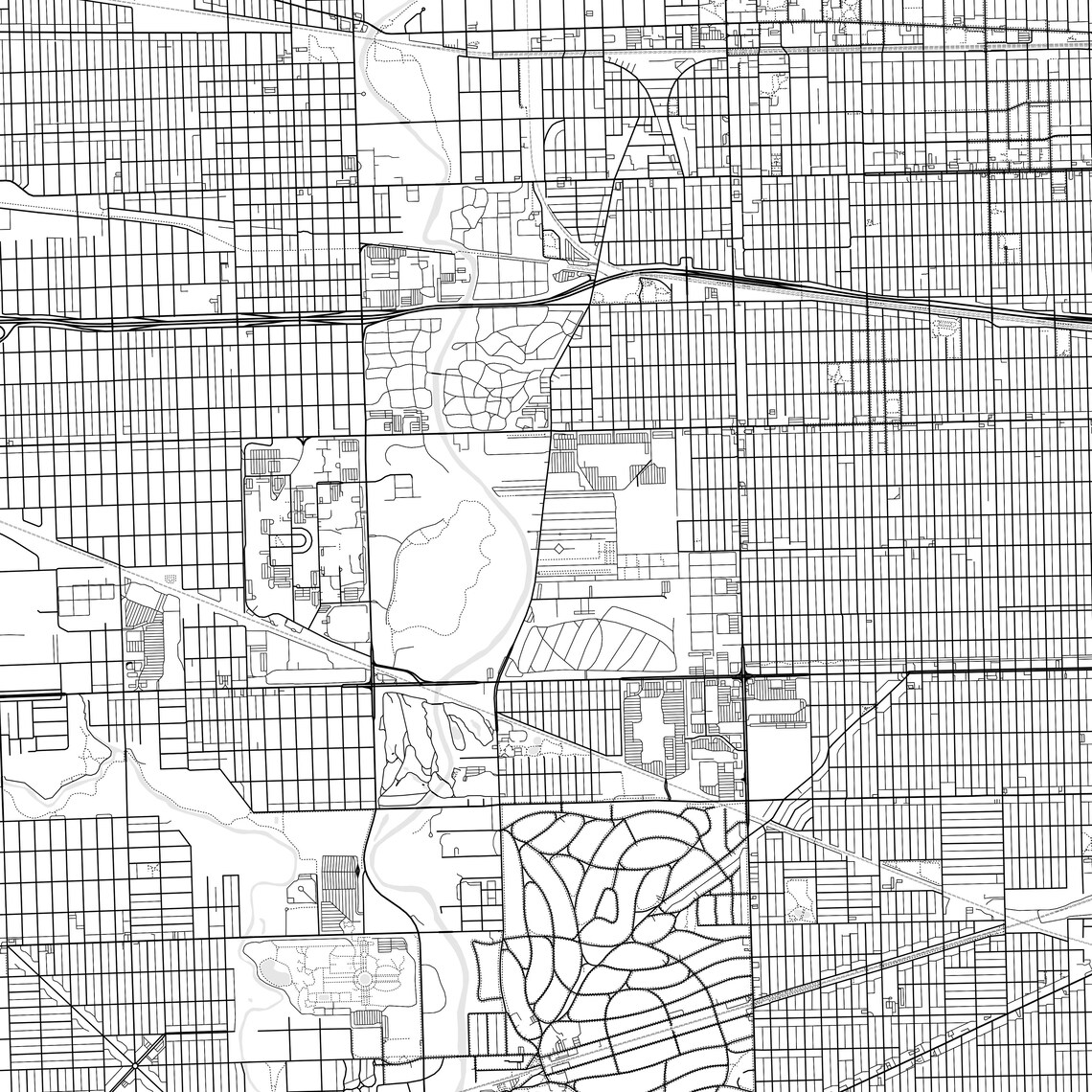 Berwyn Map Print, Berwyn Map Poster Wall Art, Il City Map, Illinois