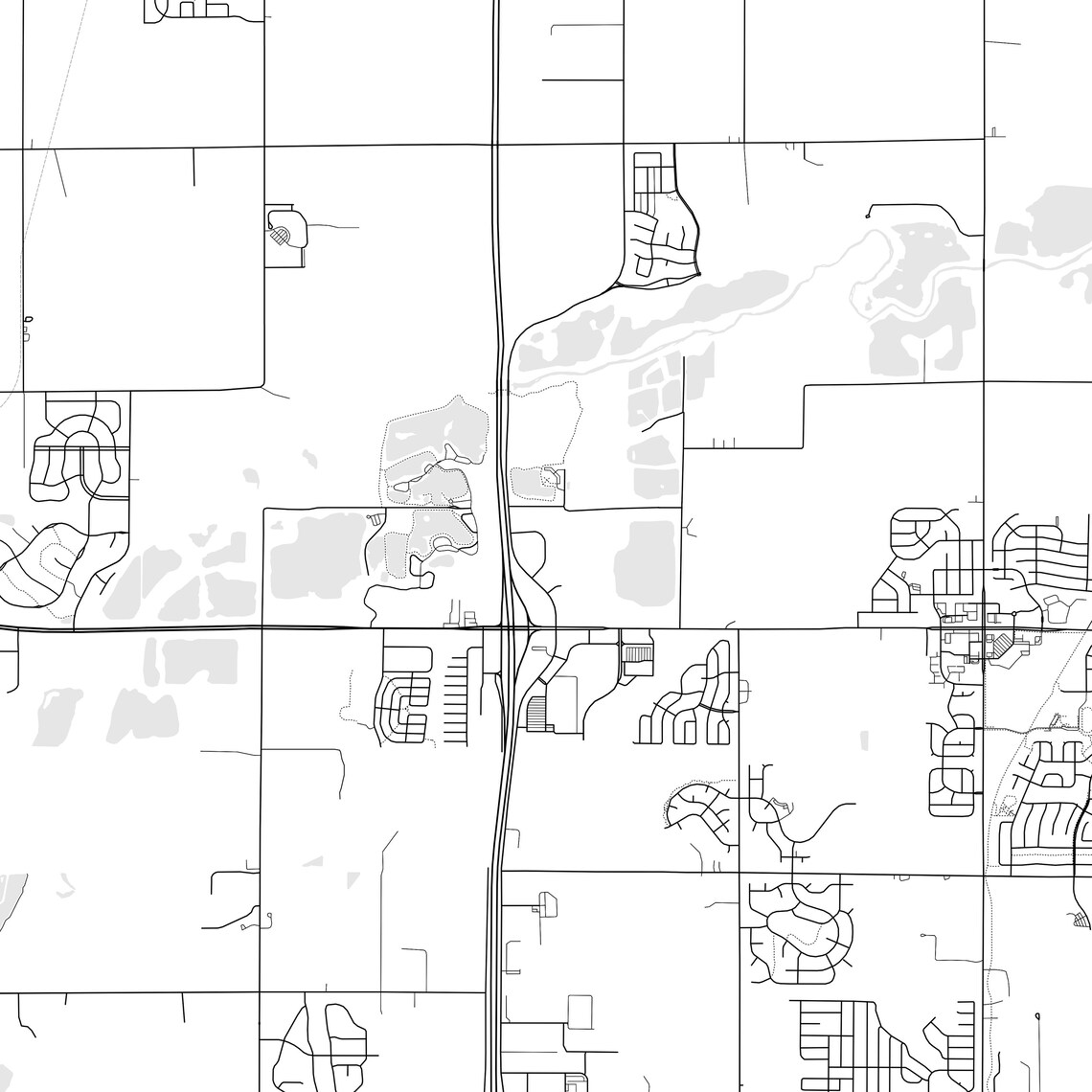 Firestone Map Print Firestone Map Poster Wall Art Co City Etsy