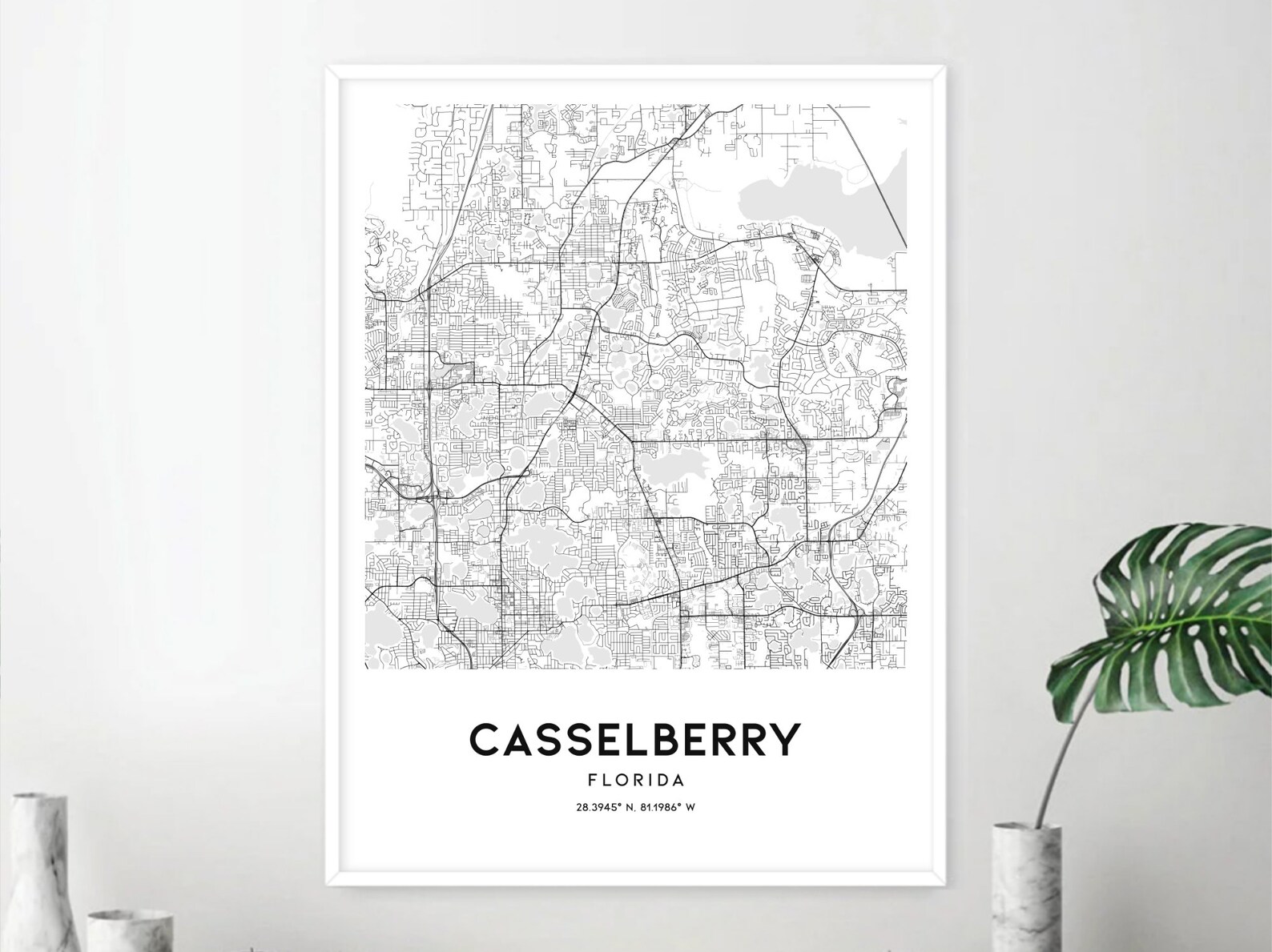 Casselberry Map Print Casselberry - Il 1588xN.1914459618 Fg7f 