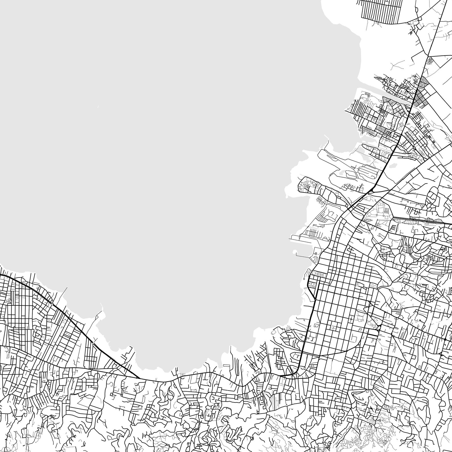 Portauprince Map Print Portauprince Map Poster Wall Art Etsy