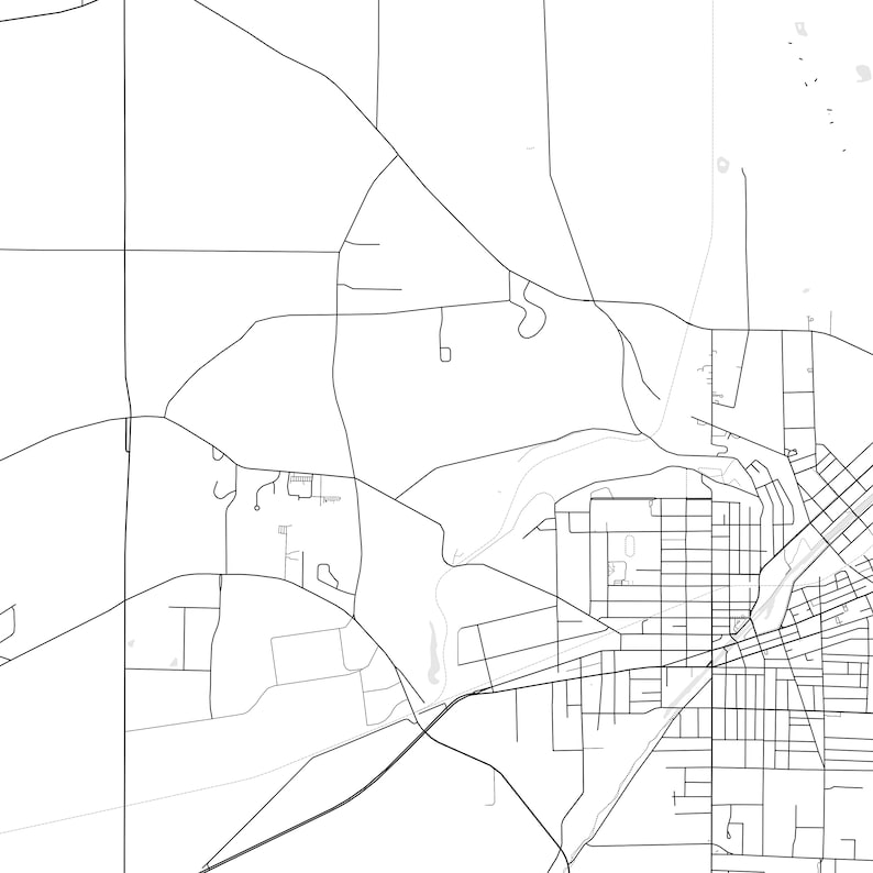 Lockport Map Print Lockport Map Poster Wall Art Ny City Map Etsy