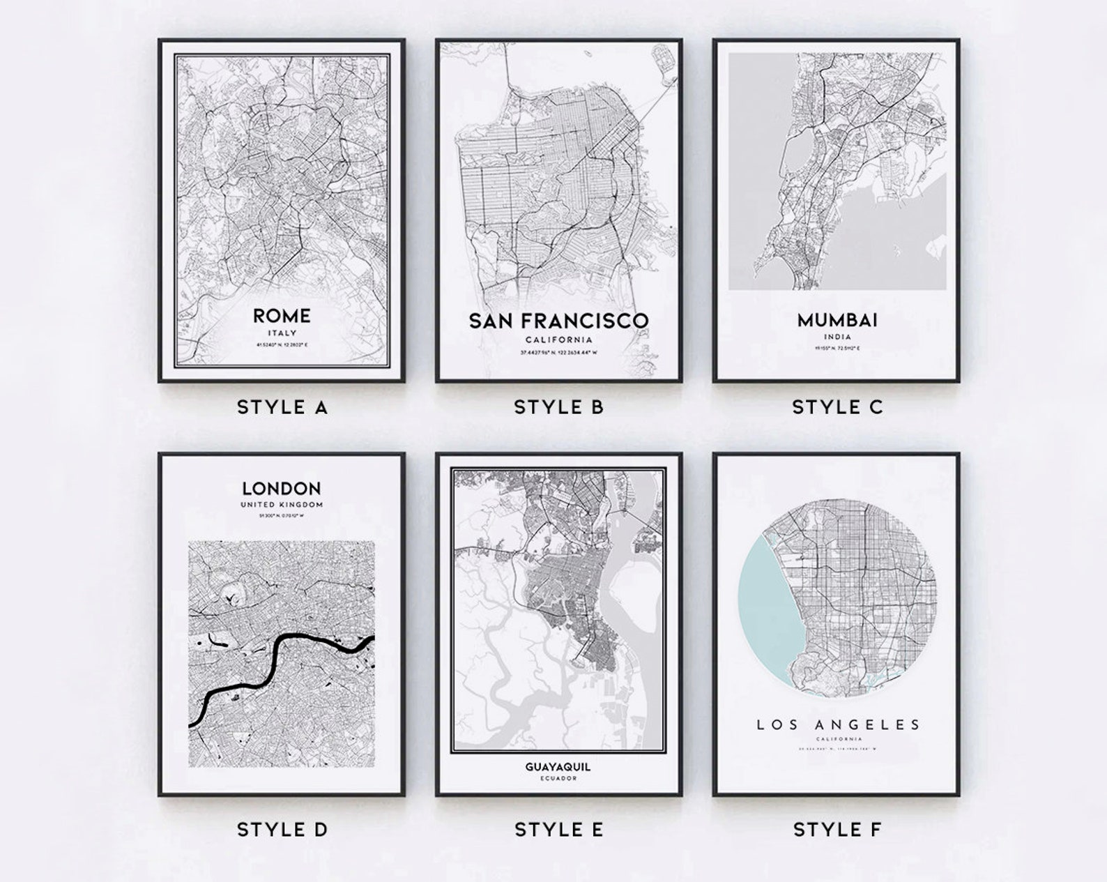 Lincoln Park Map Print, Lincoln Park Map Poster Wall Art, Mi City Map ...