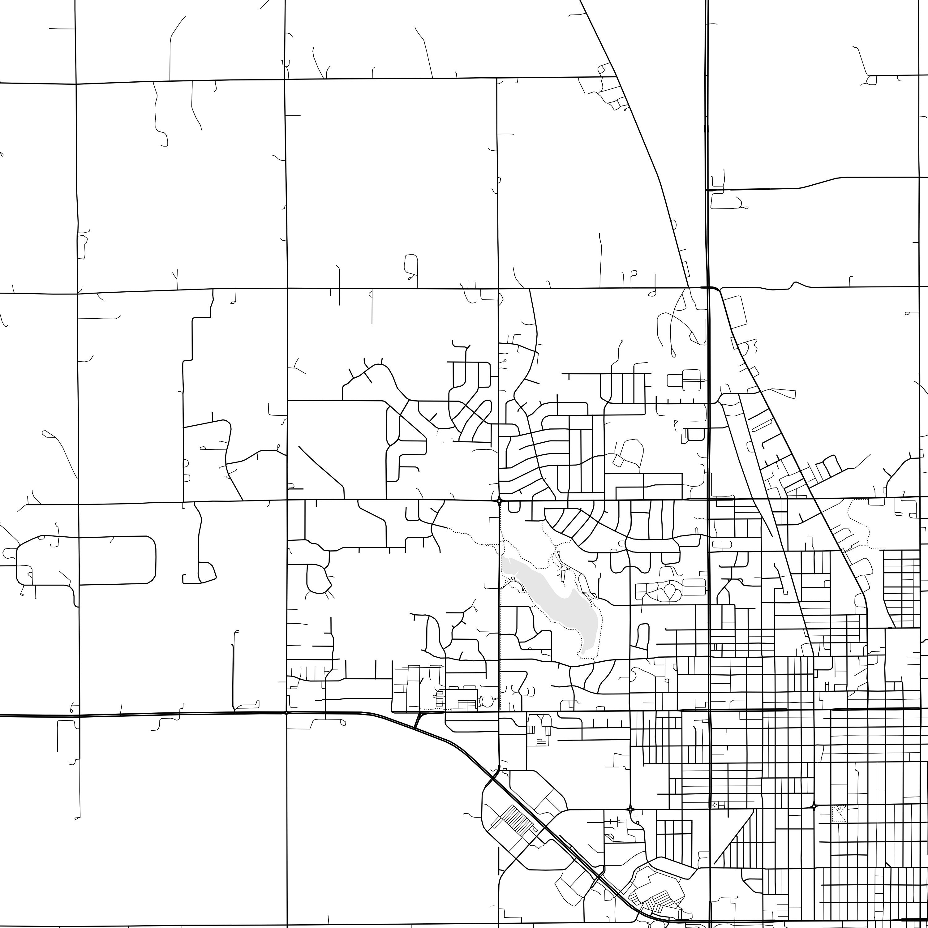 Norfolk Map Print, Norfolk Map Poster Wall Art, Ne City Map, Nebraska