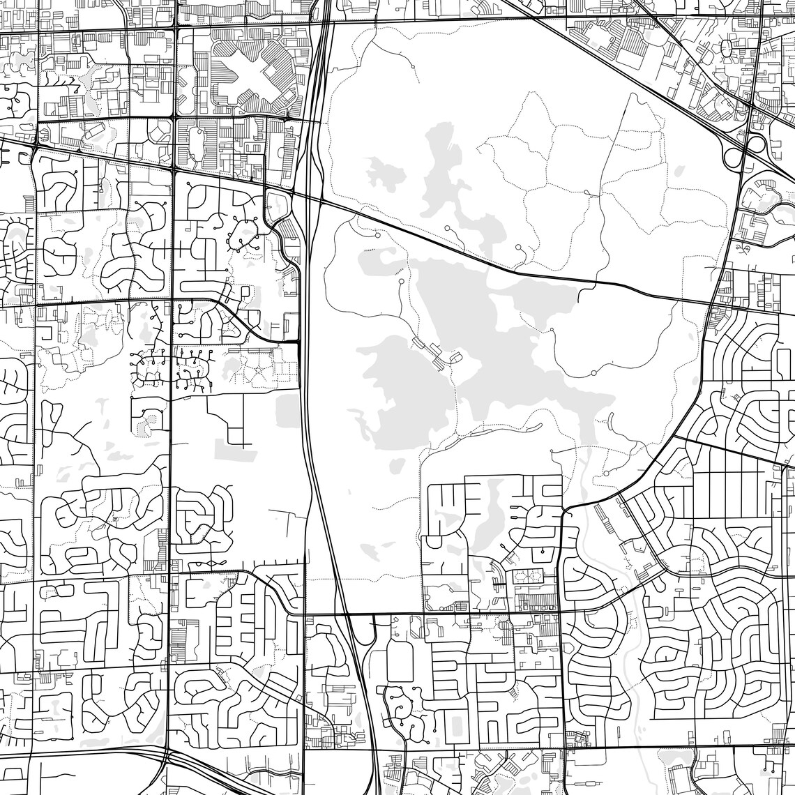 Elk Grove Village Map Print Elk Grove Village Map Poster Wall Etsy