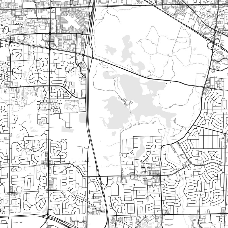 Elk Grove Village Map Print Elk Grove Village Map Poster Wall Etsy