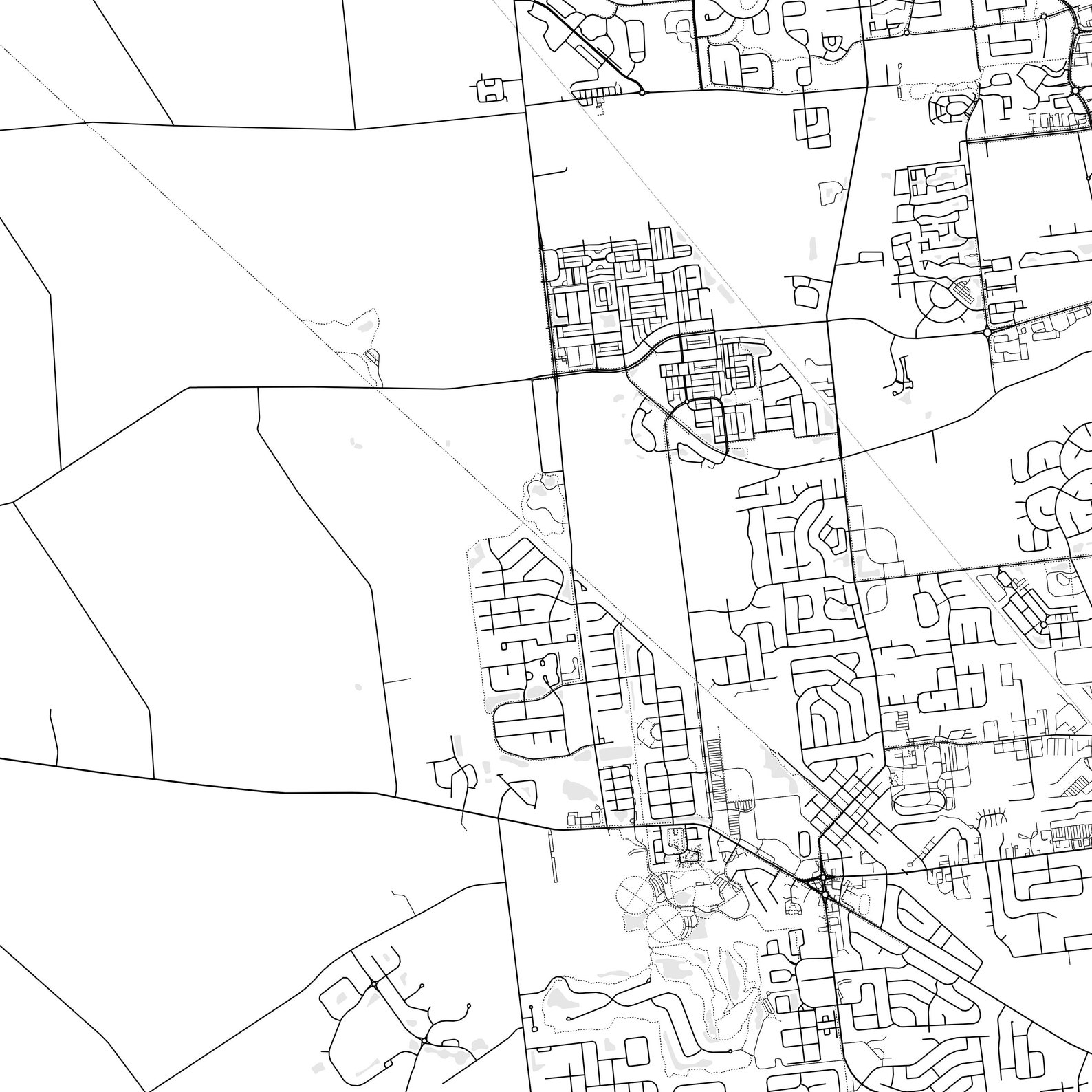 Hilliard Map Print Hilliard Map Poster Wall Art Oh City Map Etsy