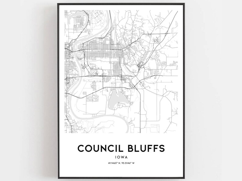 Council Bluffs Zip Code Map Map
