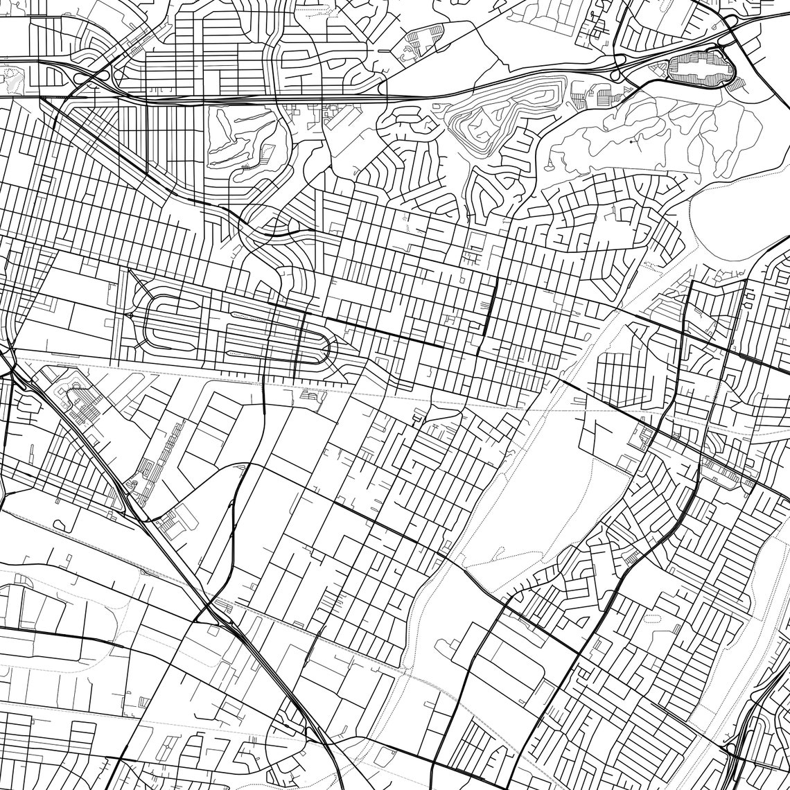 Pico Rivera Map Print Pico Rivera Map Poster Wall Art Ca Etsy