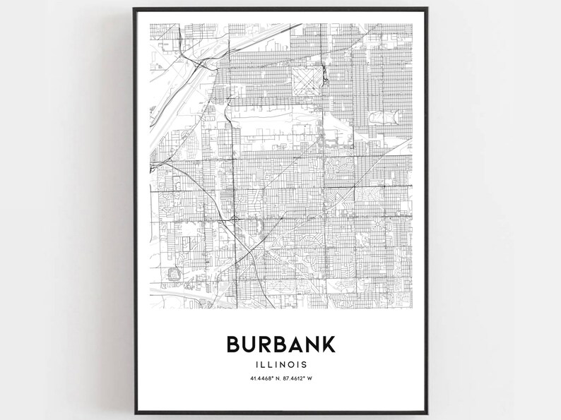 Burbank Airport Map Of Area