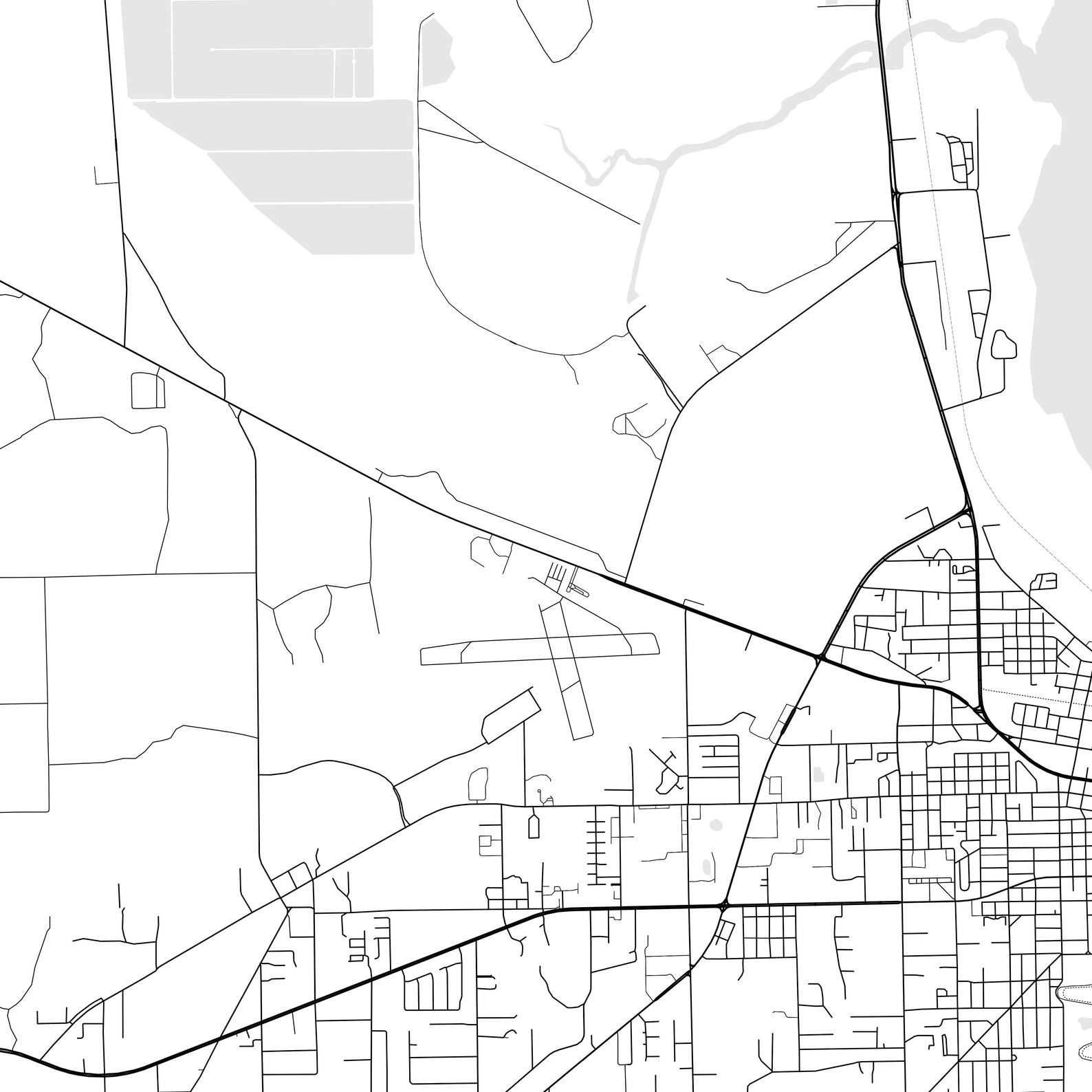 Palatka Map Print, Palatka Map Poster Wall Art, Fl City Map, Florida