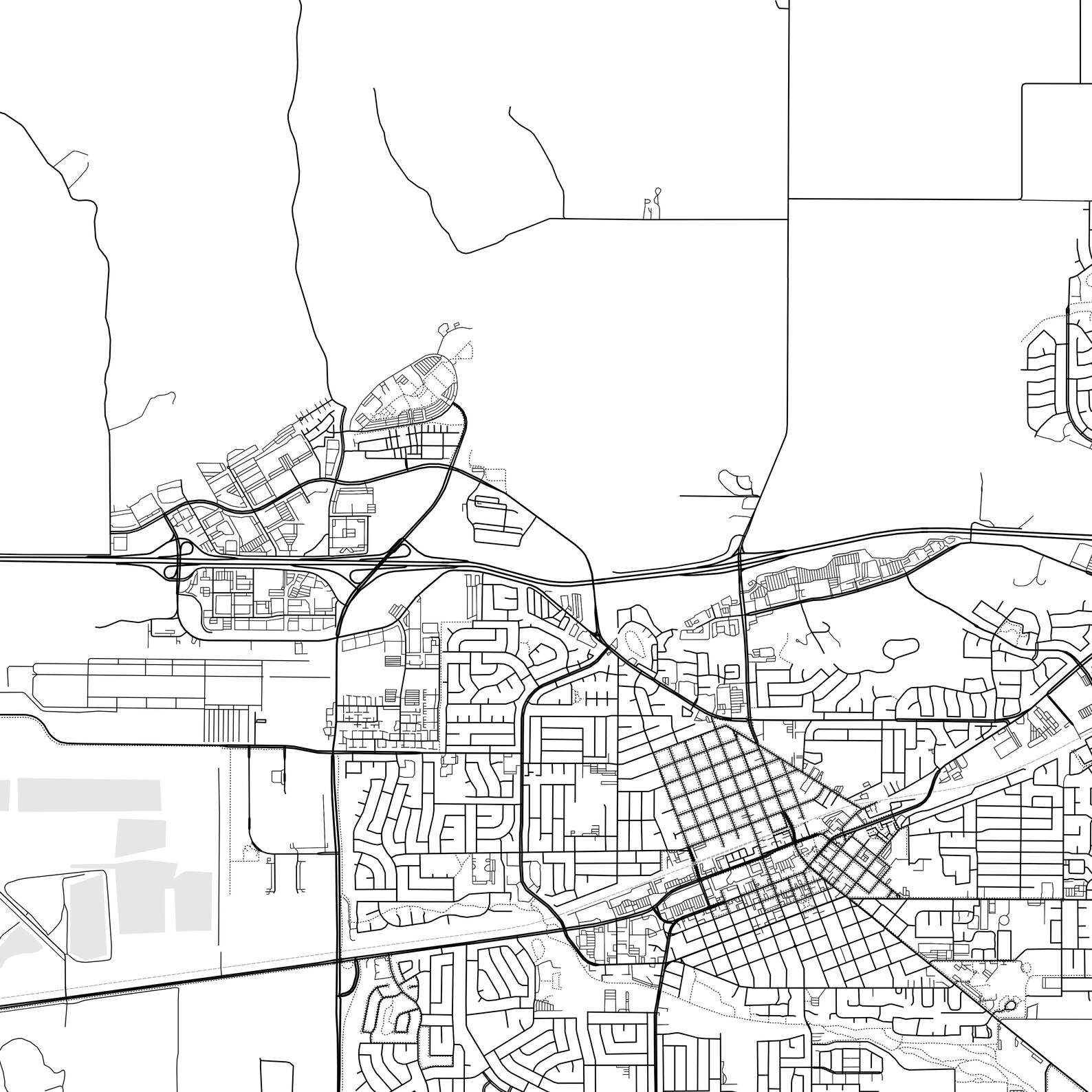 Livermore Map Print, Livermore Map Poster Wall Art, Ca City Map
