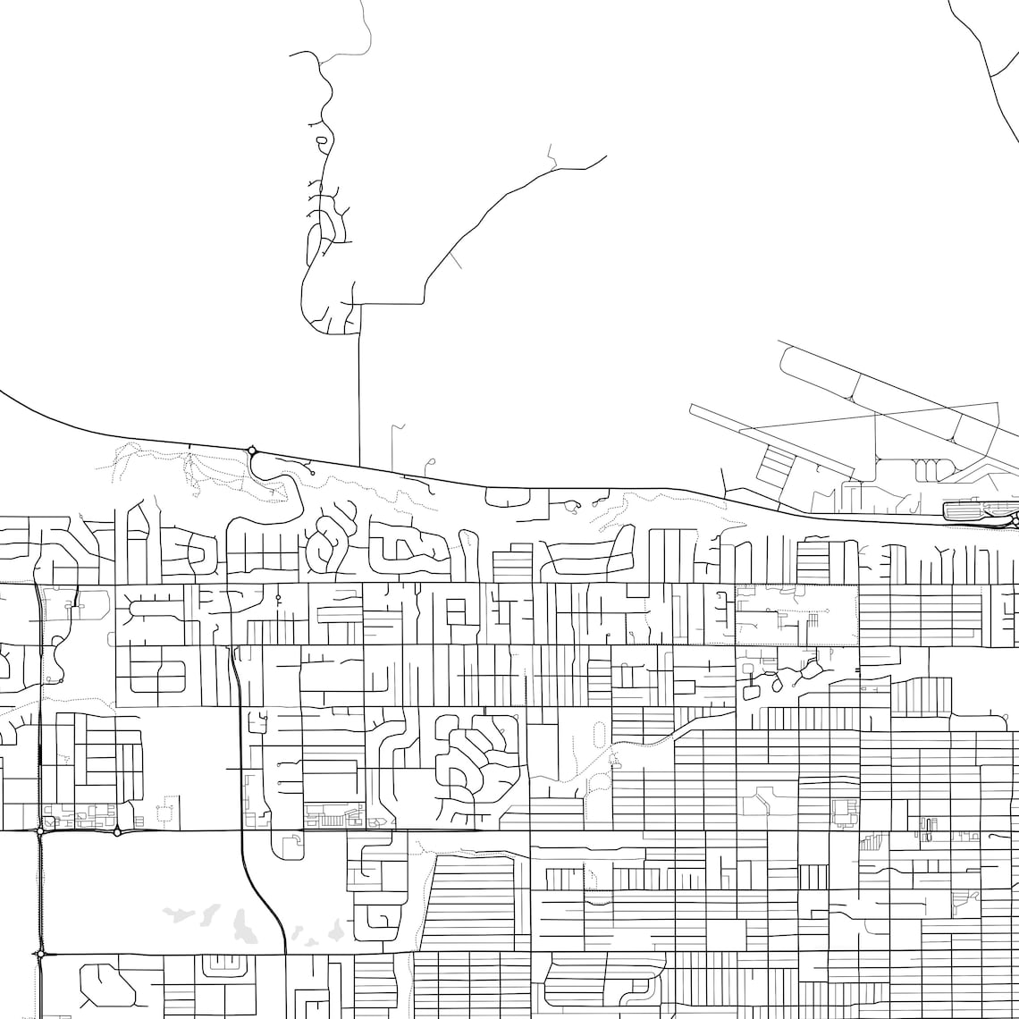 Billings Map Print, Billings Map Poster Wall Art, Mt City Map, Montana ...