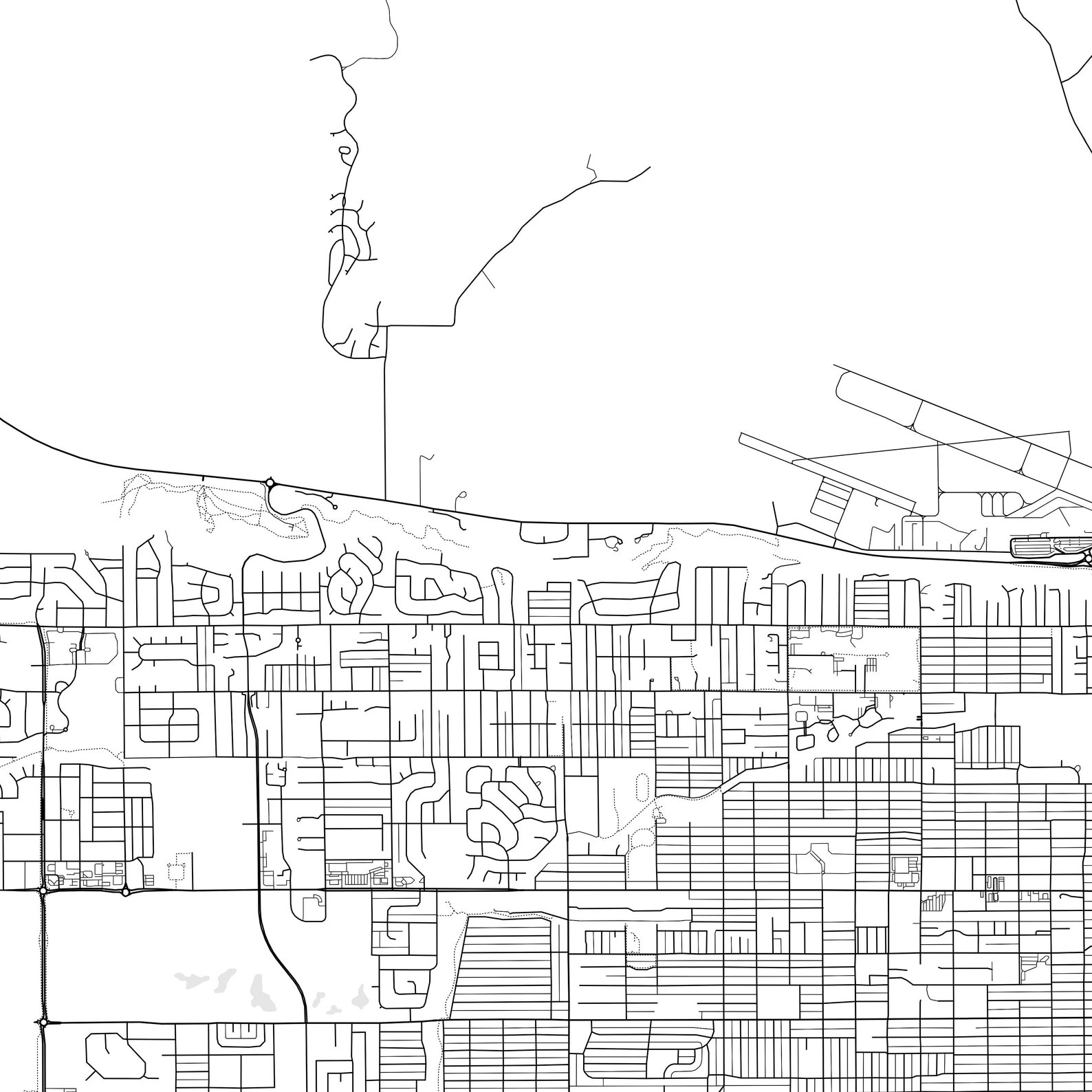 Billings Map Print, Billings Map Poster Wall Art, Mt City Map, Montana ...
