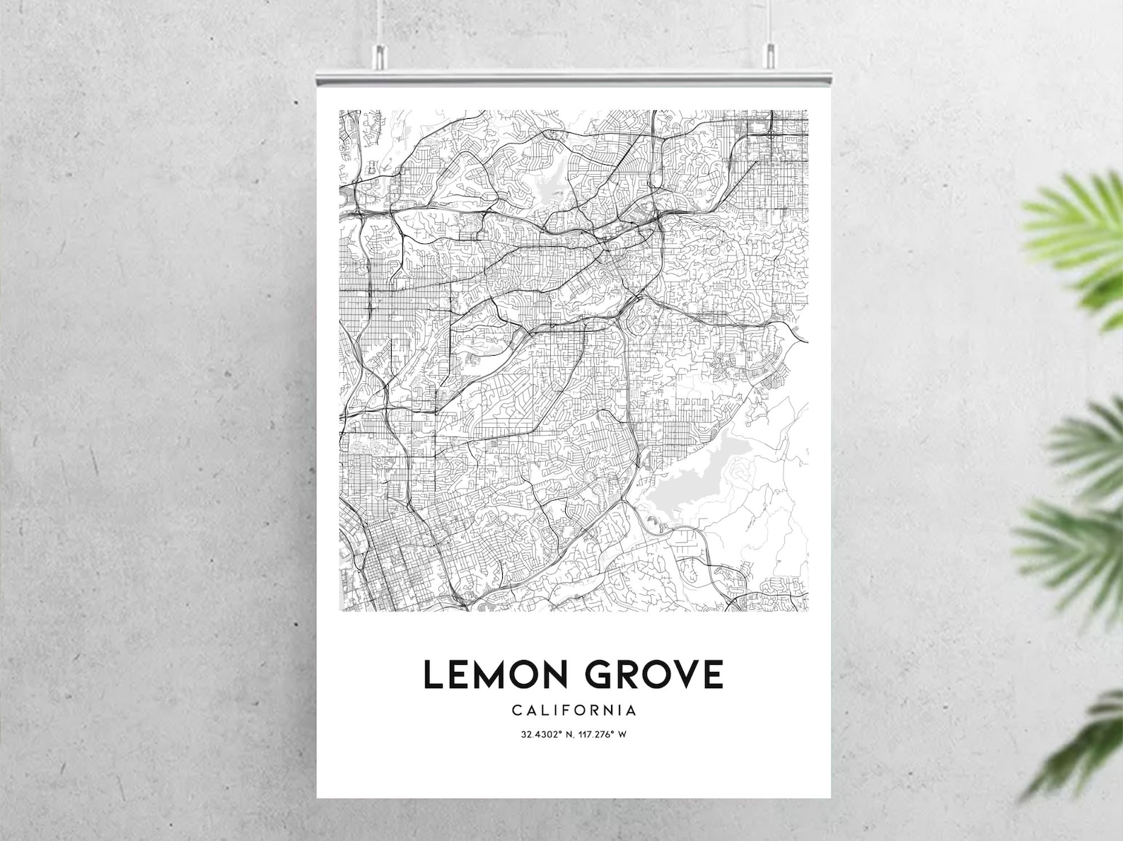 Lemon Grove Zip Code Map United States Map