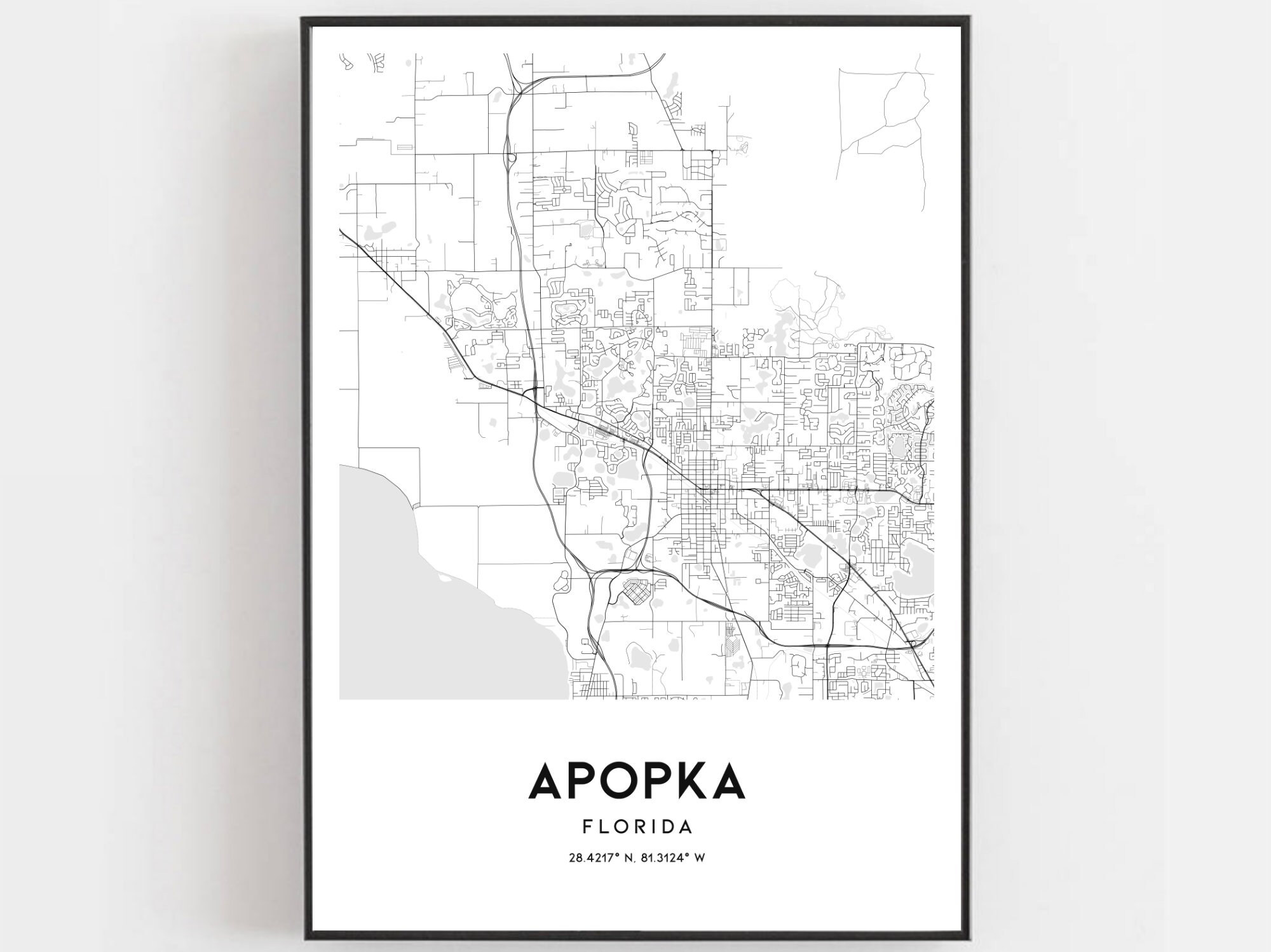 Apopka Zip Code Map