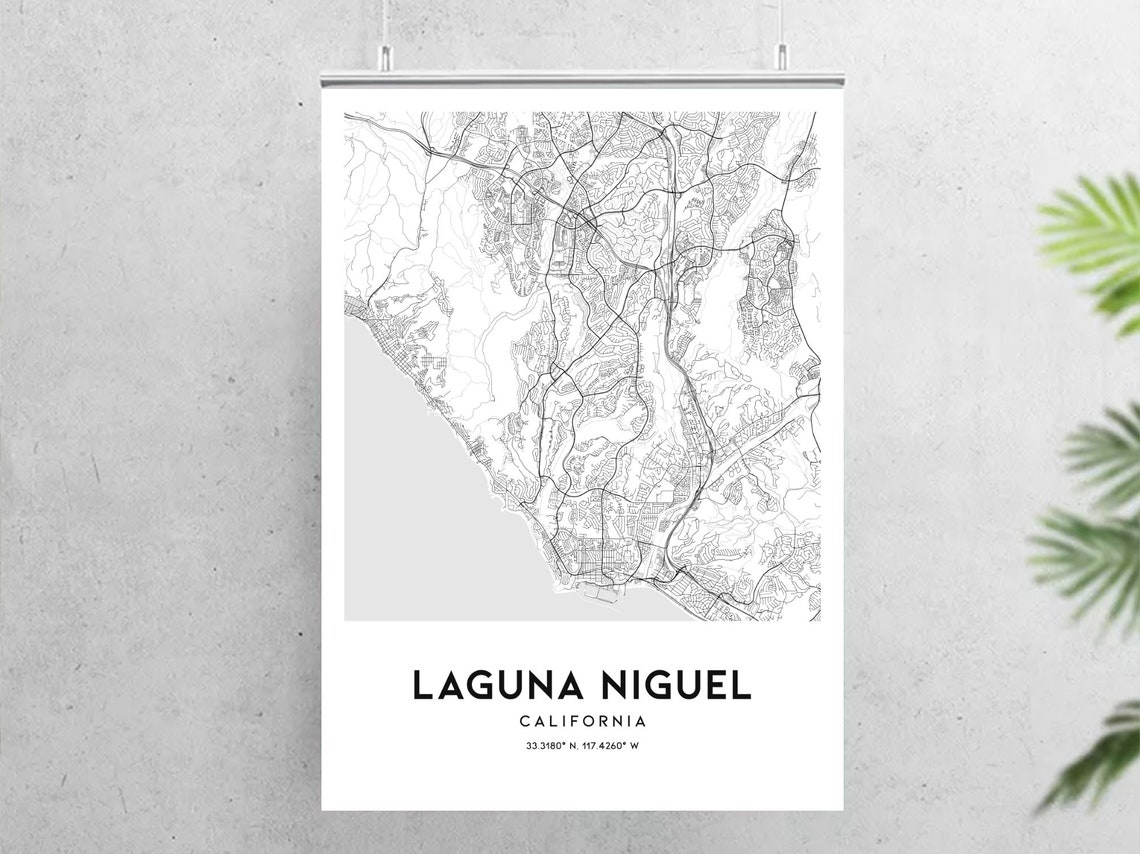 Laguna Niguel Zip Code Map Map