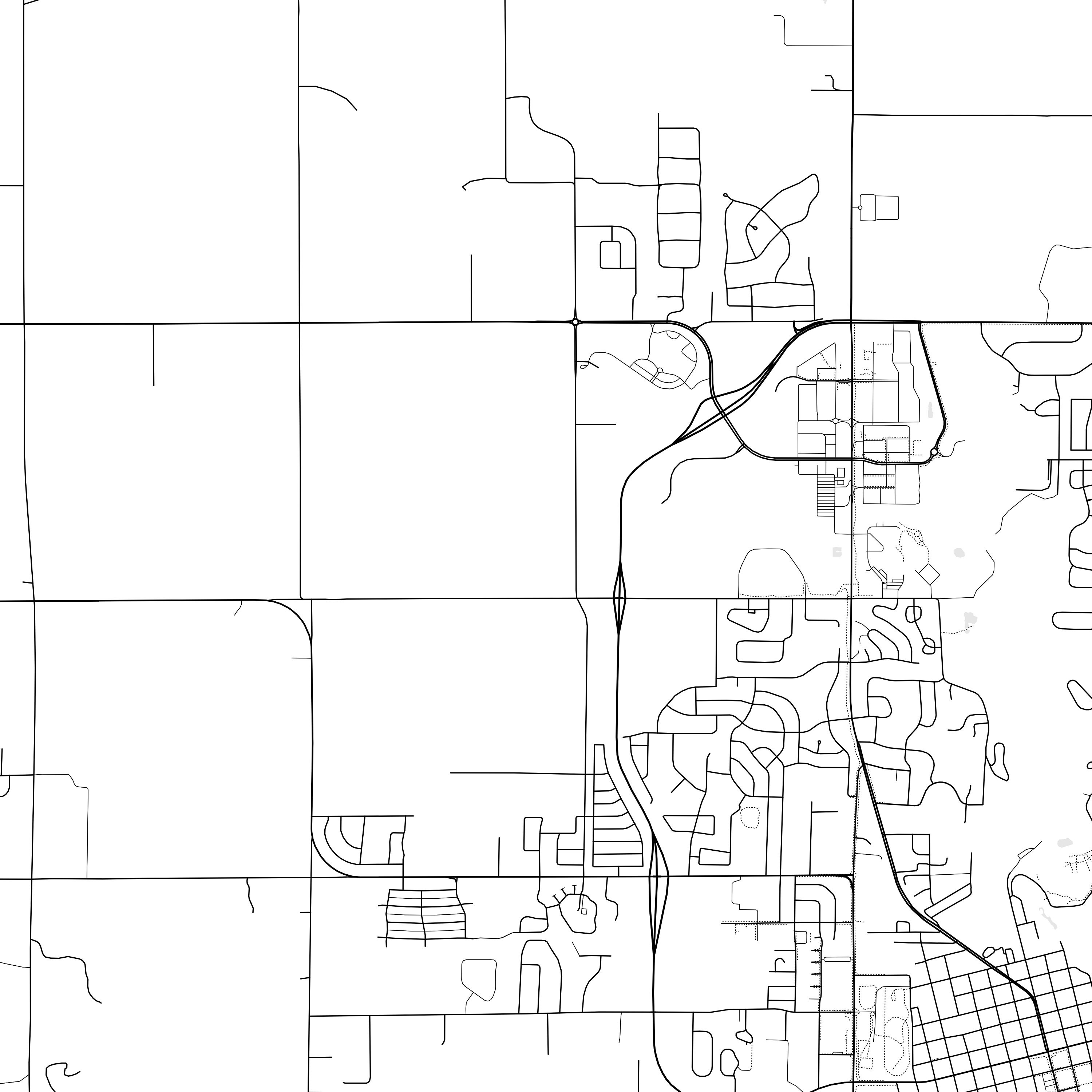 Kalispell Map Print, Kalispell Map Poster Wall Art, Mt City Map