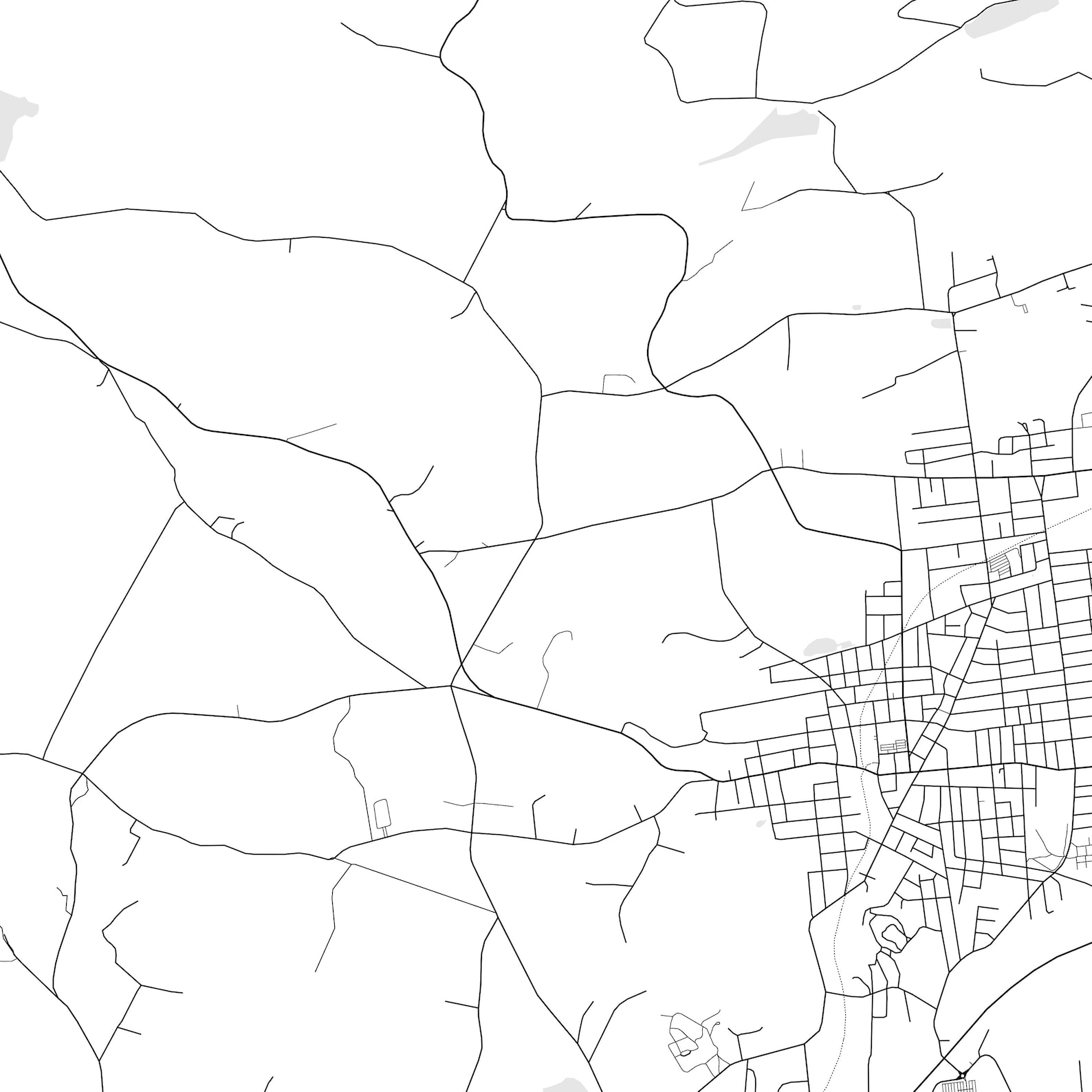 Gloversville Map Print, Gloversville Map Poster Wall Art, Ny City Map