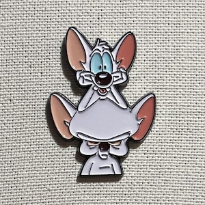 Pinky and the Brain Metall Emaille Pin Anstecker