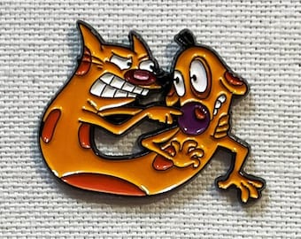 Katze Hund Metall Emaille Pin Anstecker Abzeichen Cartoon