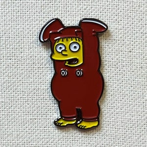 Ralph Wiggum Die Simpsons Metall Emaille Pin Anstecker jaren 90 Cartoon Anstecknadel Tasche Rugzak Badge Accessoire