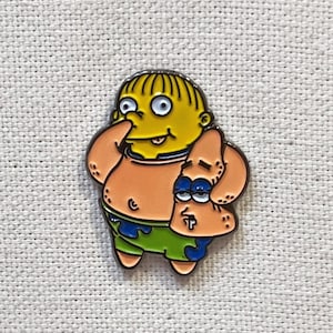 Ralph Wiggum Die Simpsons metalen e-mailspeld Anstecker Anstecknadel tasje rugzak badge accessoire
