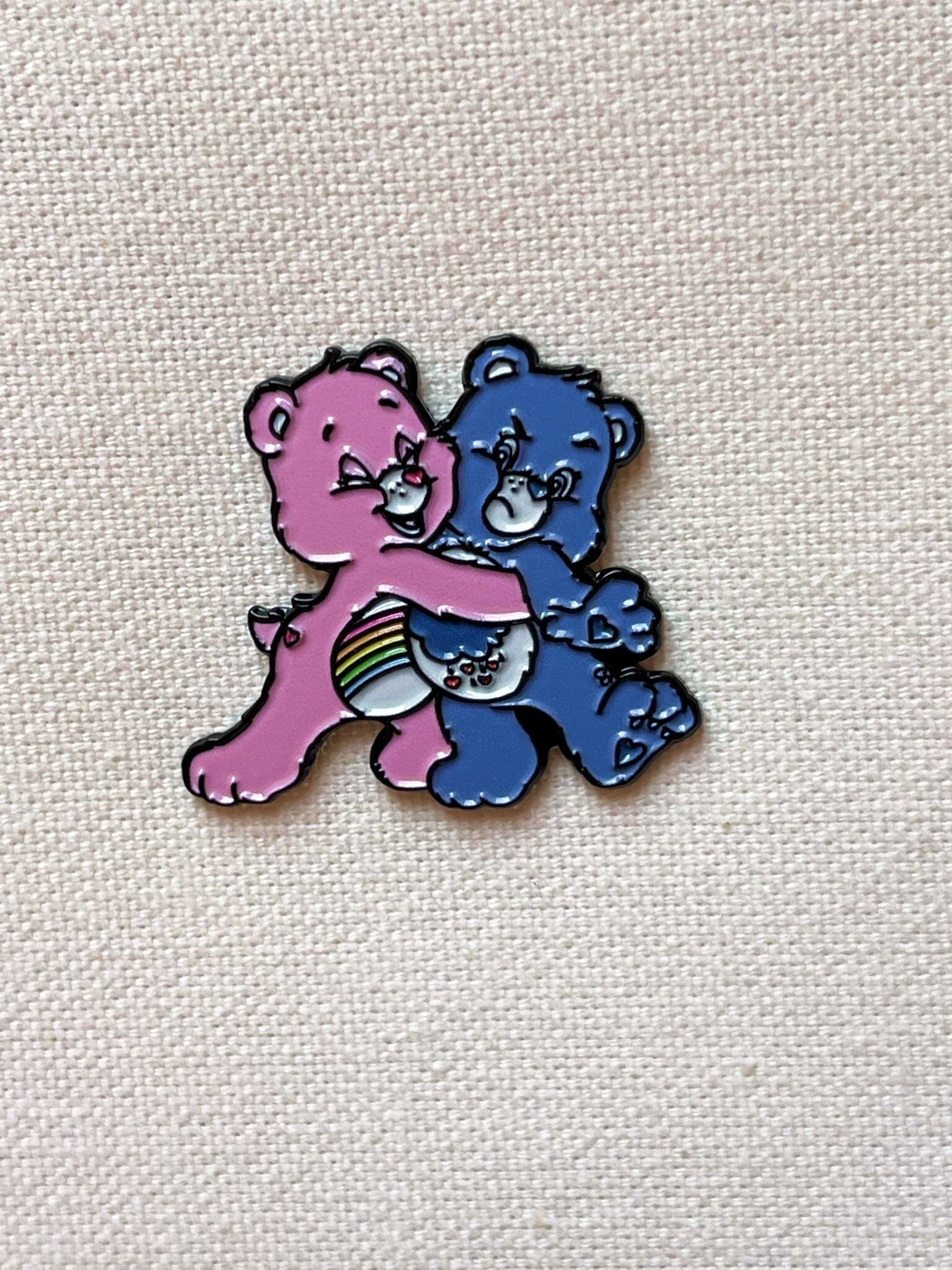 Care Bears x Bright Bat Crossover Exclusive Sleepy Bear Kawaii Cute Pin