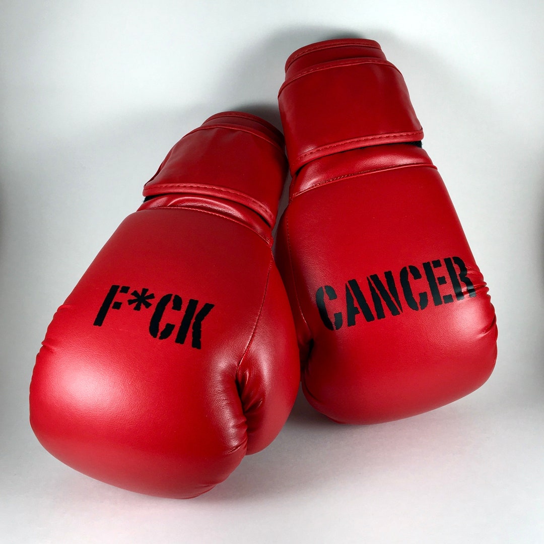 FCK CANCER Custom Boxing Gloves / Adult Size 12 Oz. / Etsy