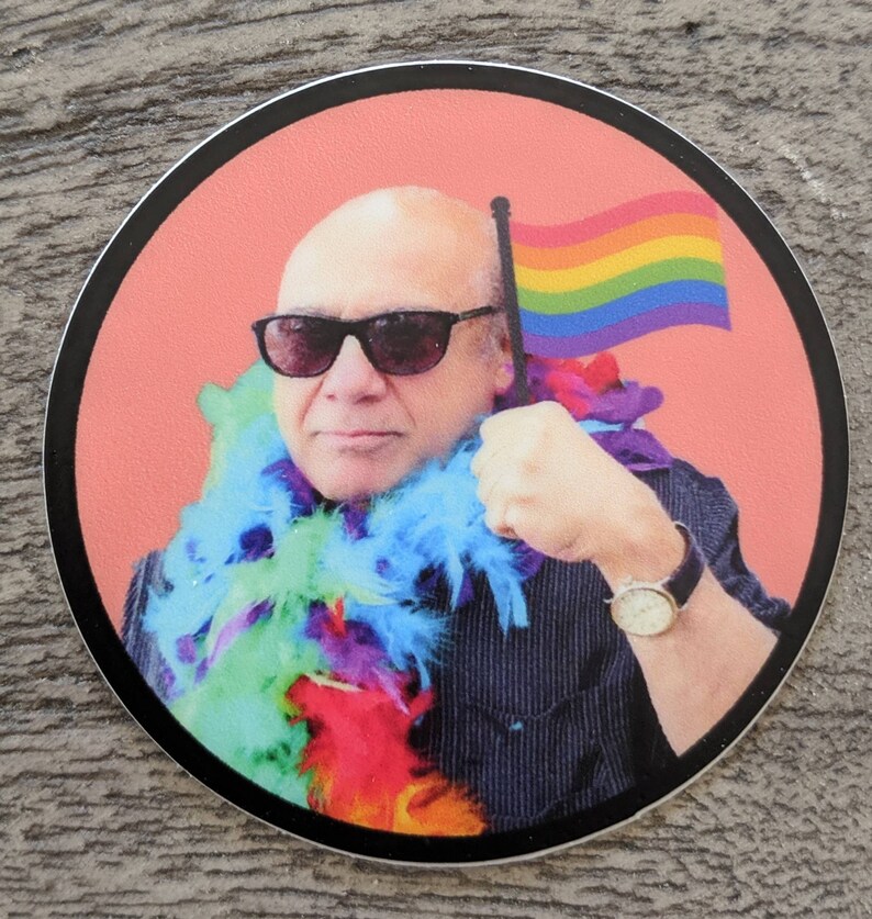 Gay Pride Danny Devito Sticker Etsy Gay Pride Danny Devito Sticker Etsy