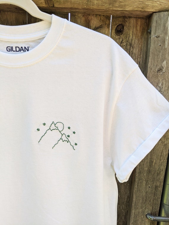 etsy embroidered shirt
