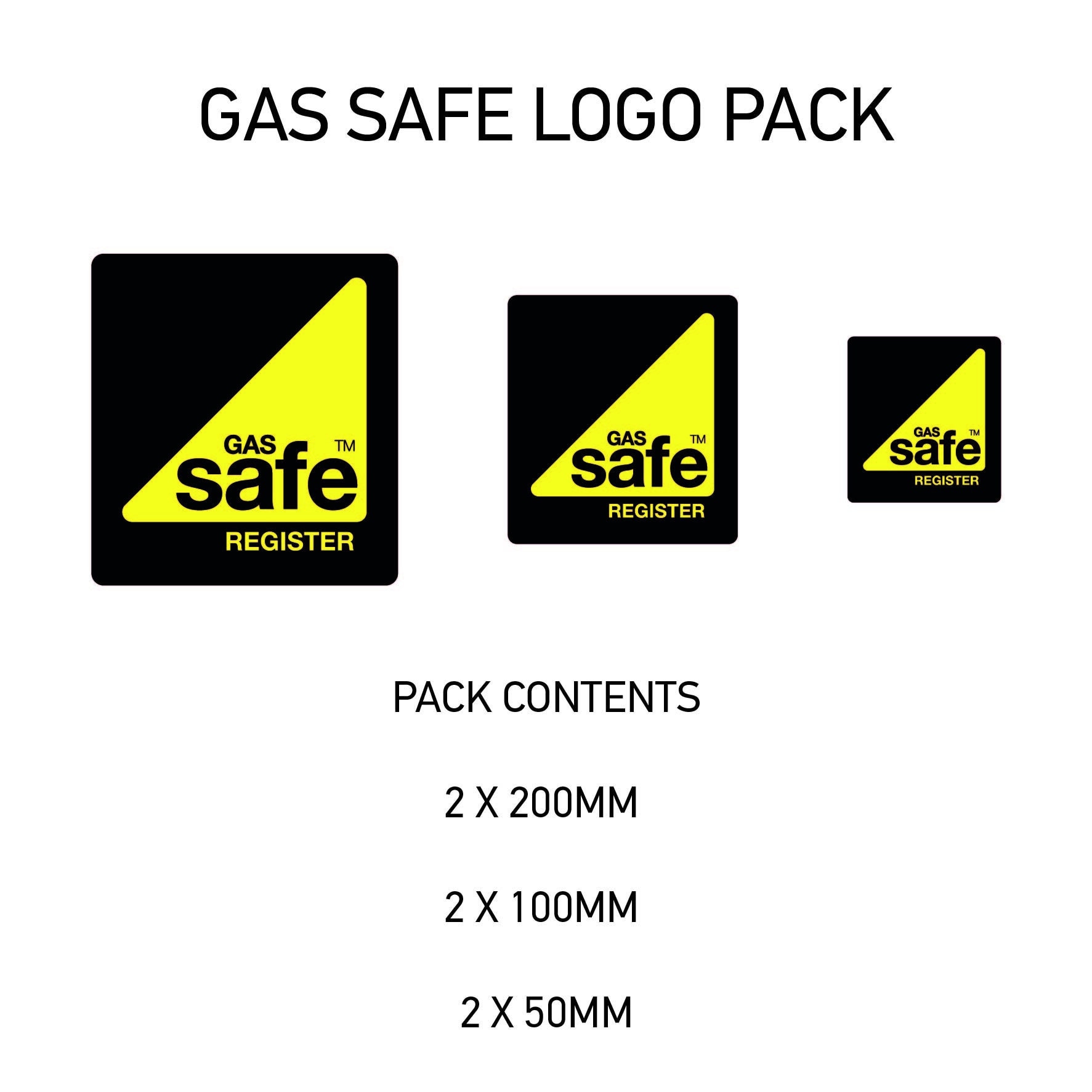 MP07 Gas Safe Logo Pack Graphics Kit Sign Writing Vehicle Etsy UK