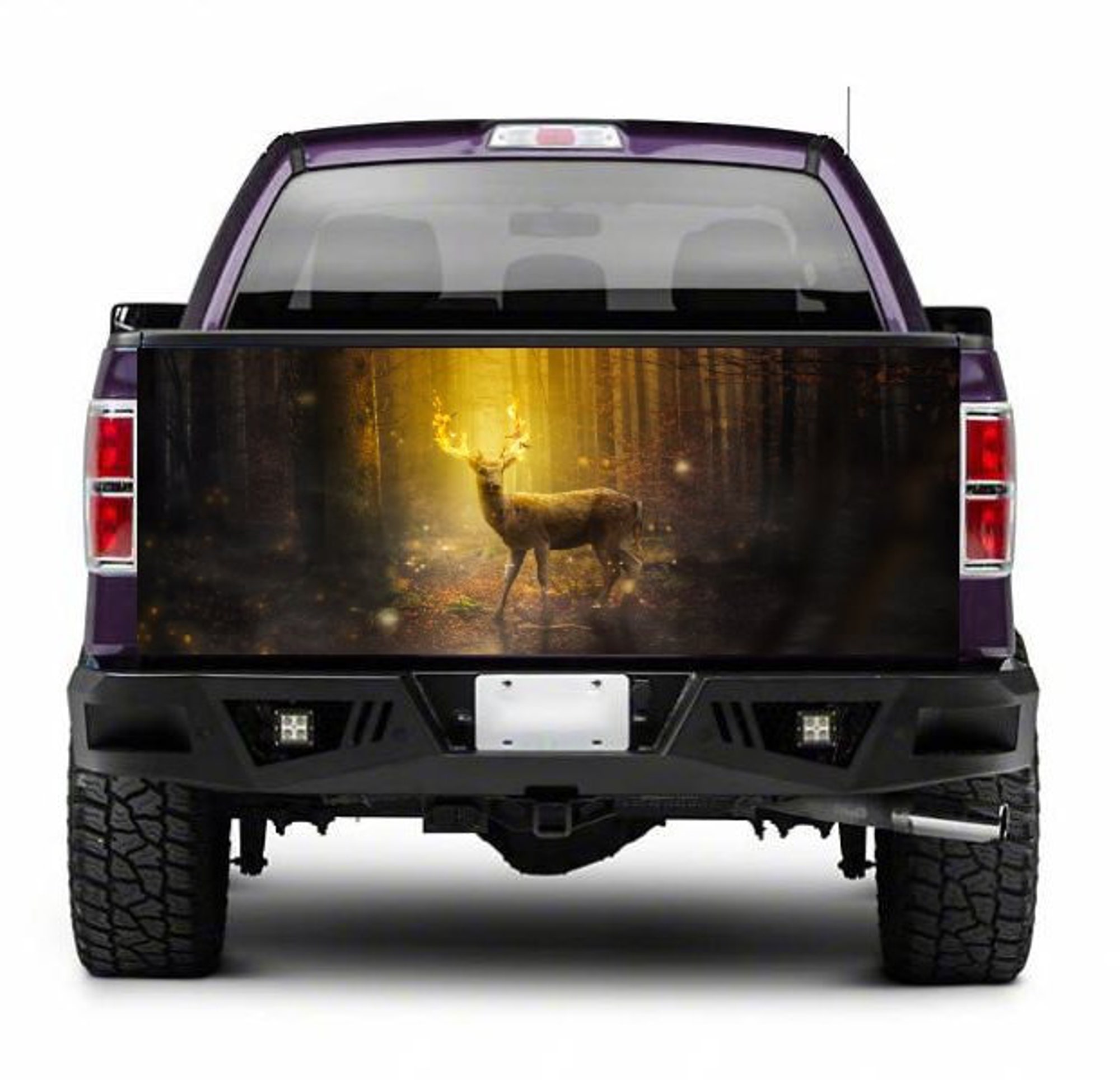 Deer Hunting Truck Bed Decal, Car Decor, Car Accessories