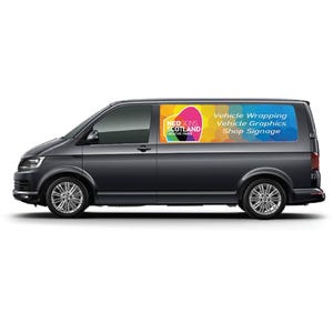 VAN13 MWB バンパネルラップキット フルカラーサインライティング 車両レタリング リバリーサイン