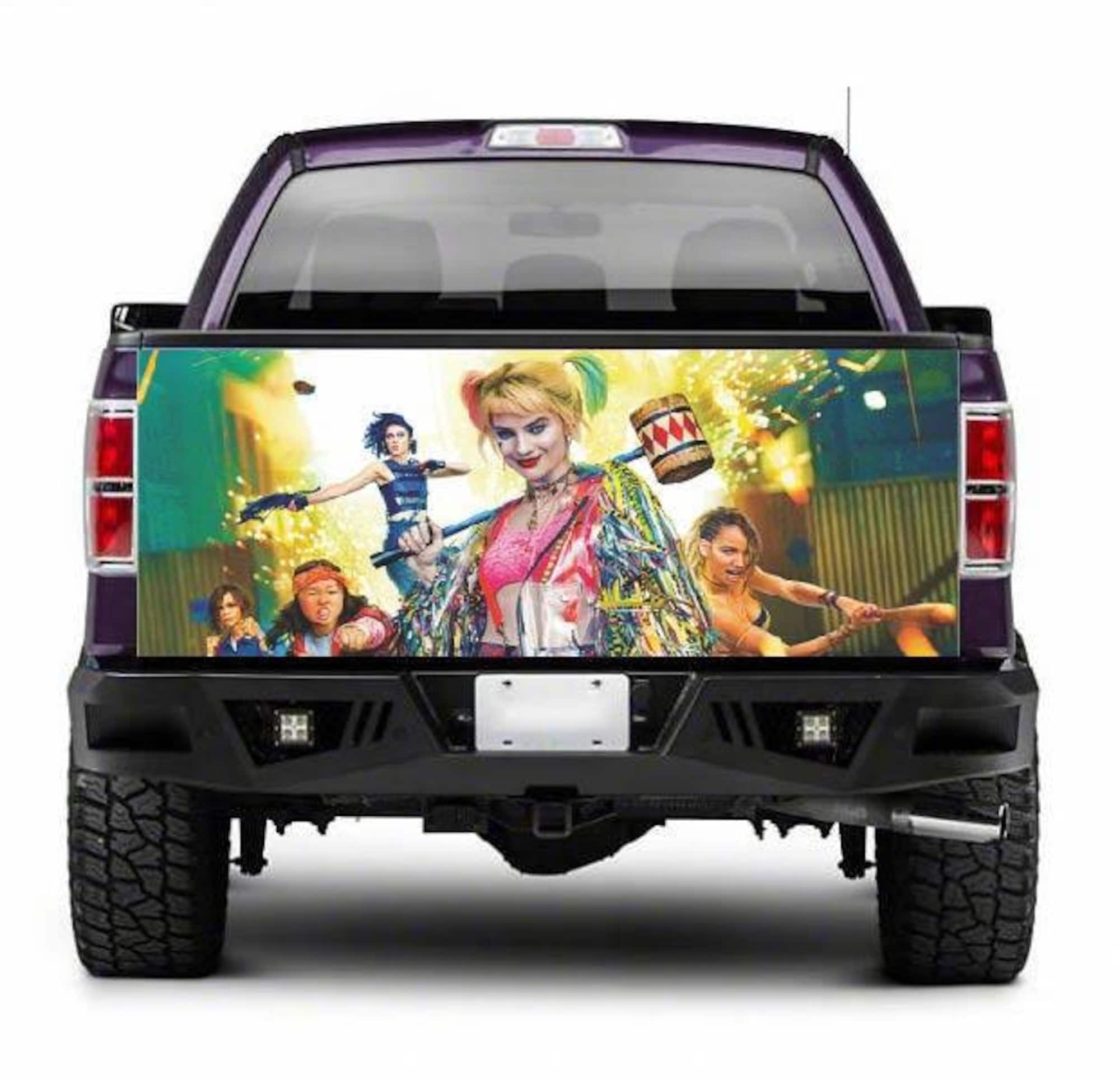 Fighting Truck Bed Decal, Car Decor, Car Accessories
