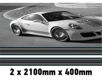 Kit déco Martini pour AUDI TT - stickers sticker autocollant GULF