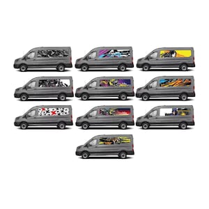 LWBFC01-10 LWBバンパネルラップキット フォード、ボクスホール、フォルクスワーゲン、メルセデス、フィアット用 様々なデザインからお選びいただけます