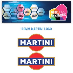 MAR Martini Racing stickers x2 laminated for Porsche le mans graphic sticker decals
