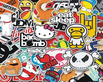 Sticker TESCHIO PISTONI Adesivo Murale Decal Laptop Auto Moto Casco Scooter PVC