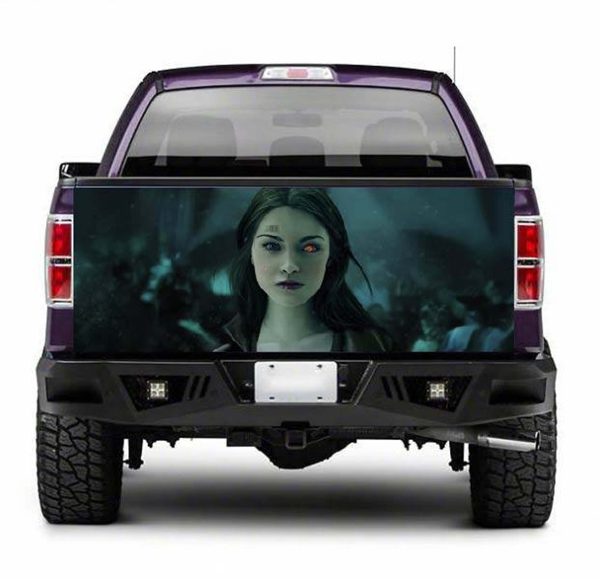 Warrior Truck Bed Decal, Car Decor, Car Accessories