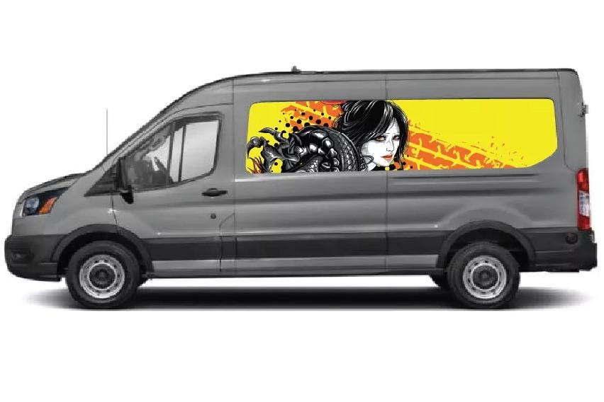 LWBFC01-10 Lwb Van Panel Wrap Kit for Ford Vauxhall Volkswagen Mercedes ...