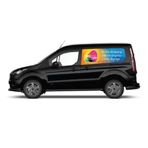 VAN11 小型バンパネルラップキット フルカラーサインライティング 車両レタリング リバリーサイン