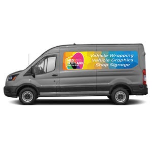 VAN14 Lwb バンパネルラップキット フルカラーサインライティング 車両レタリング リバリーサイン