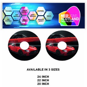 WCGW0045 Wheelchair Spoke Guard Wrap graphics Stickers Vinyl