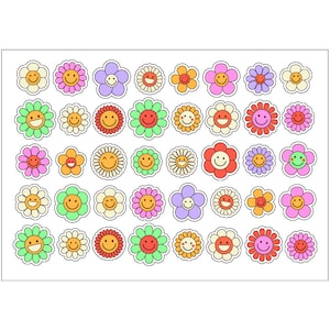 PS221-230 A4 Sticker Sheet Decals Wall Self Adhesive Vinyl  Various Designs Available Supercars Flowers Dogs Haloween Grim Reaper Bikes
