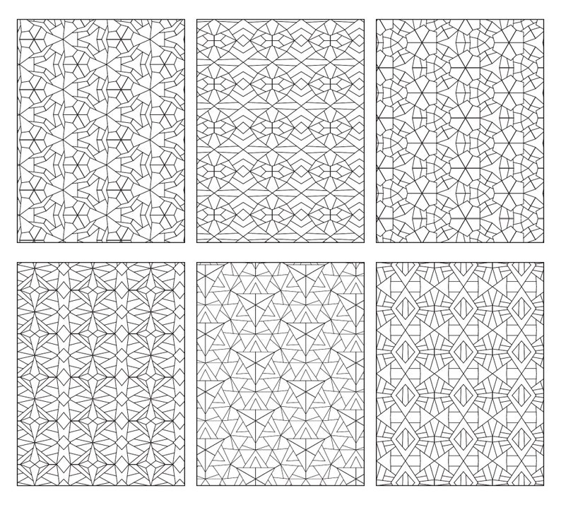 Download Patterns colouring pages Geometric Tessellations 2 30 ...